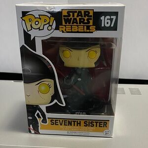 Funko Pop #167 Star Wars Seventh Sister - Yellow and Black